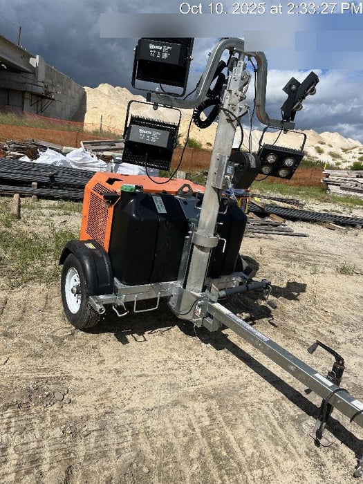 2023 Wanco WLTT-4MM4K Diesel, Deep Sea Controller, Shore Power Plug, Auto Start, (4) 350W LED Floodlights, 4kW Generator, 60 Gal Fuel Tank, 2" Ball, T3