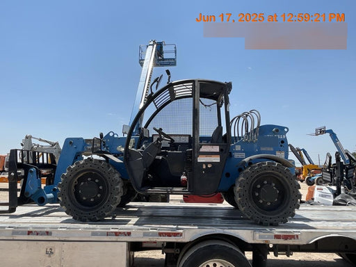 2019 Genie GTH-5519 Canopy, Solid RT Tires, LED Work Lights, Beacon w/48" Carriage, 48" Forks