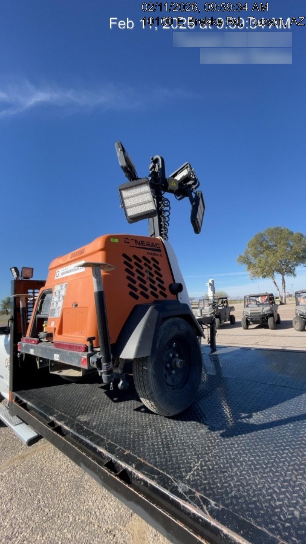 2023 Generac MLT2 Diesel, Flex Switch 120V Input, Powerzone Controller, (4) 320W LED Lights, 4kW Generator, 39.9 Gal Fuel Tank, 2" Ball, T3