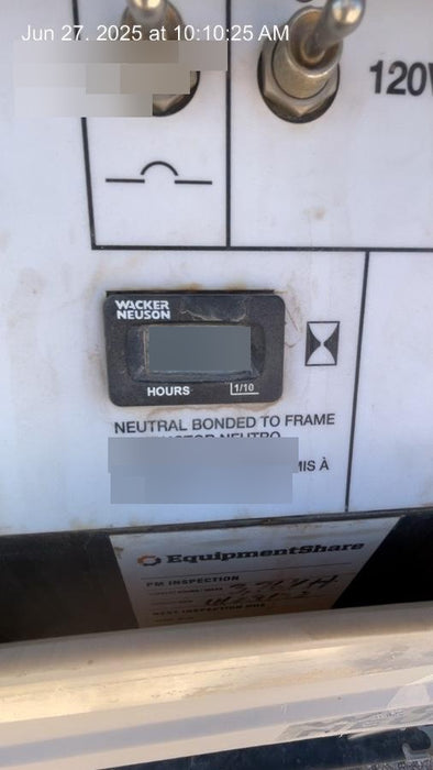 Wacker Neuson LTV6K-MH Wacker Neuson LTV6K Towable Light Tower