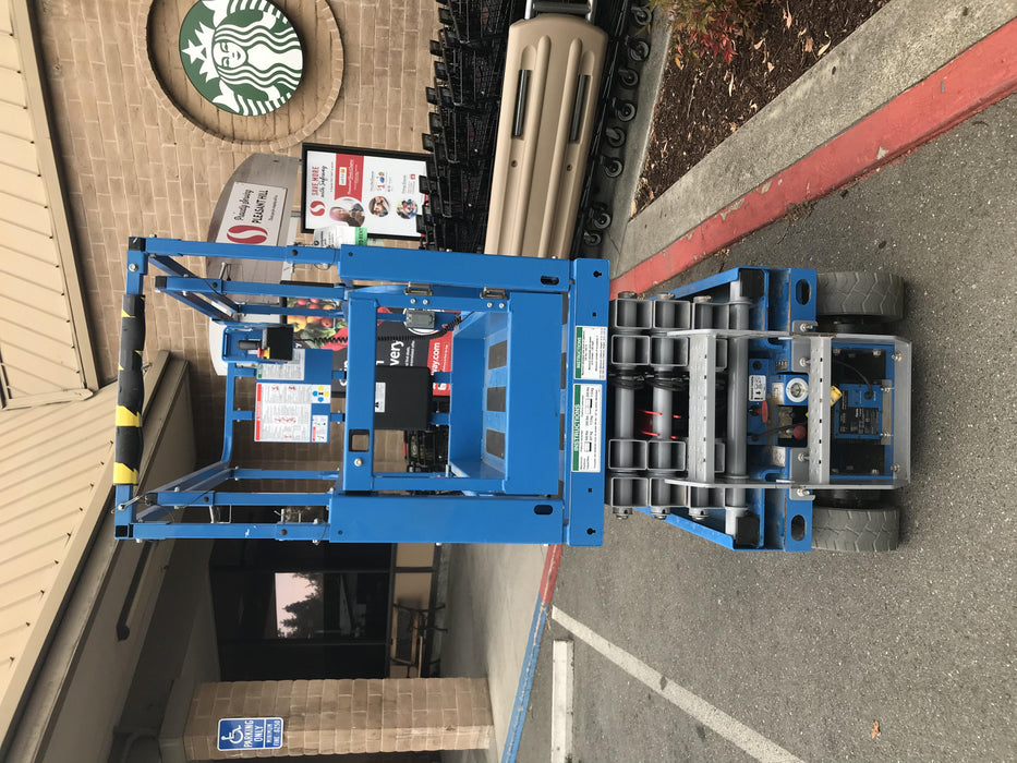 2020 Genie GS-1930 Solid Non Marking Tires, Beacon, Folding rails with half height swing gate, 800W Inverter