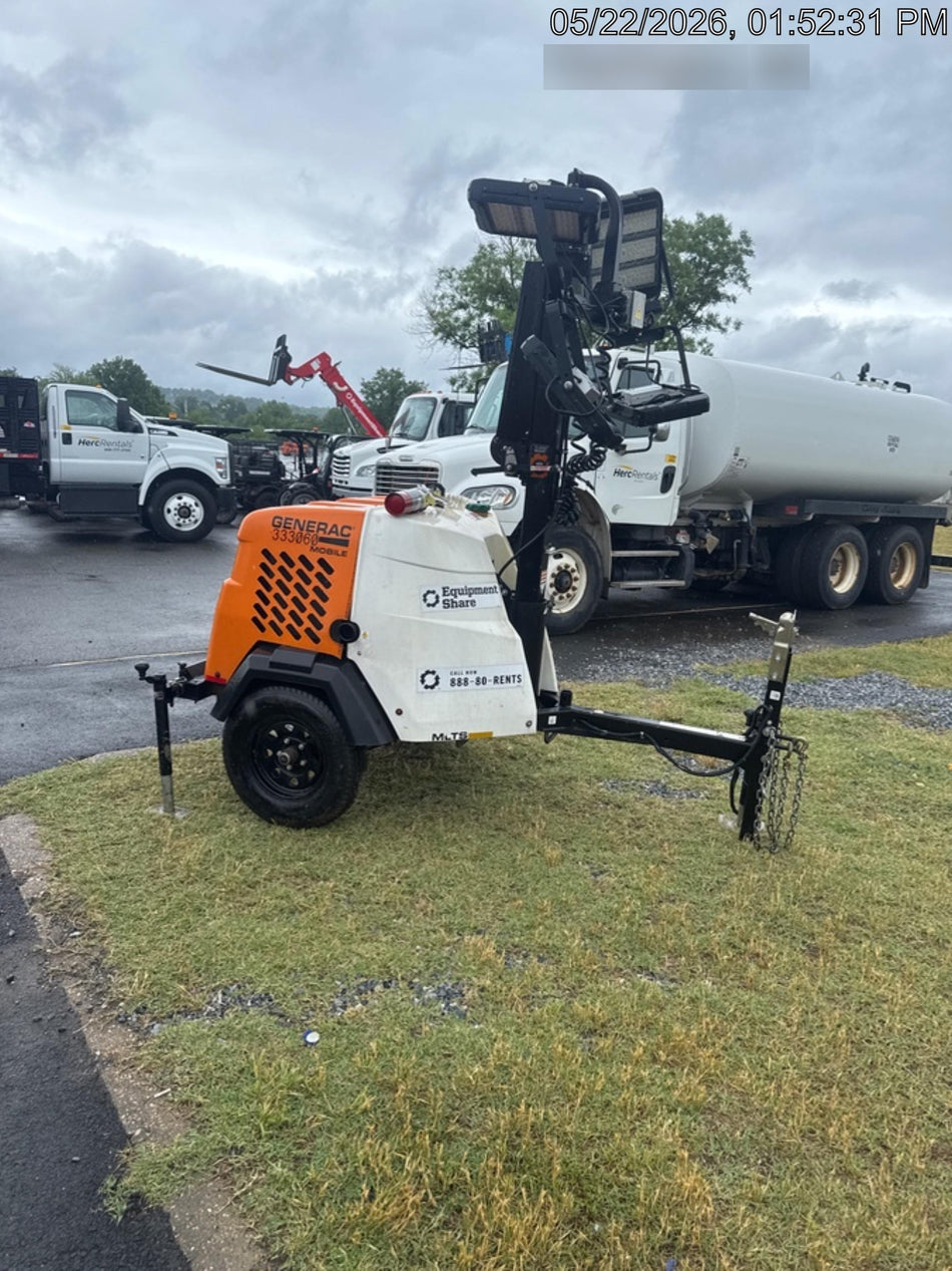 2023 Generac MLT2 Diesel, Flex Switch 120V Input, Powerzone Controller, (4) 320W LED Lights, 4kW Generator, 39.9 Gal Fuel Tank, 2" Ball, T3