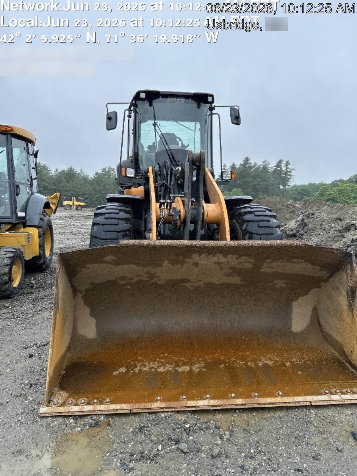 2019 Case 621G CLOSED CAB, 1 FUNCTION, JRB 416 STYLE HYD COUPLER