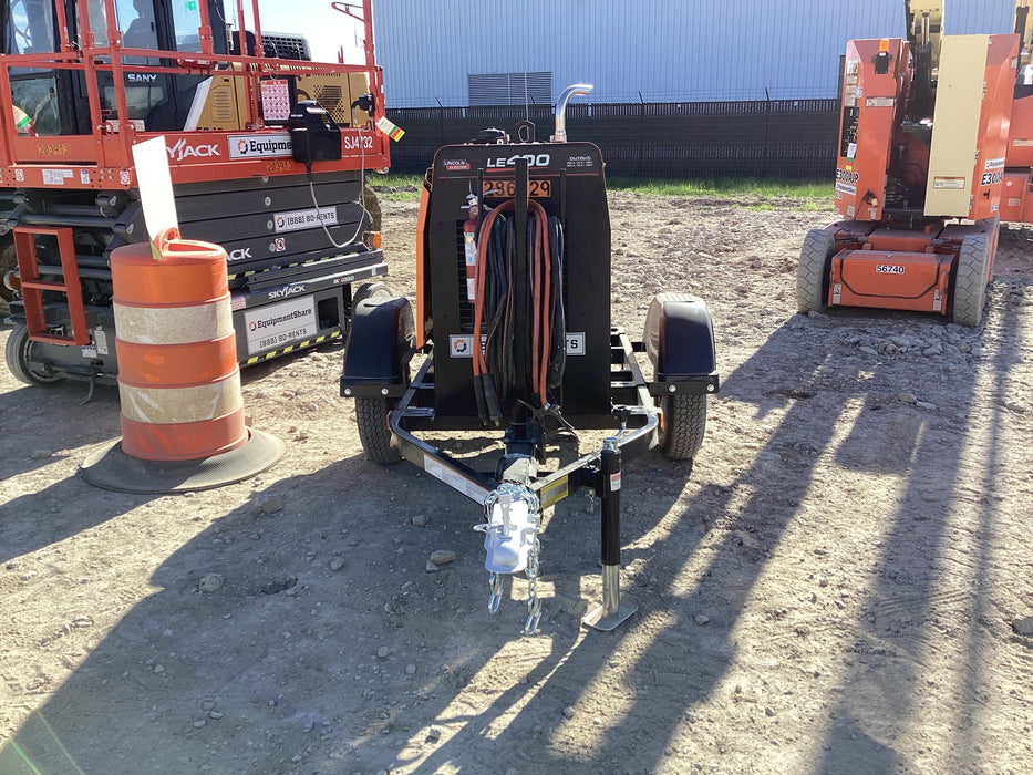 2022 Lincoln Electric LE400 Kubota V1505, Trlr, Cable Rack, Light Kit, ES Decals, T3