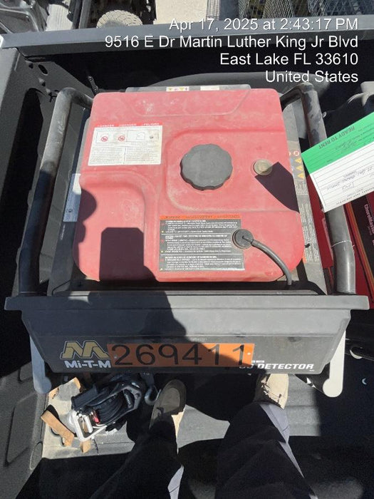 2022 Mi-T-M GEN-8000-IMM1E 7300W, (2) 120V Outlets, GFCI, Inverter