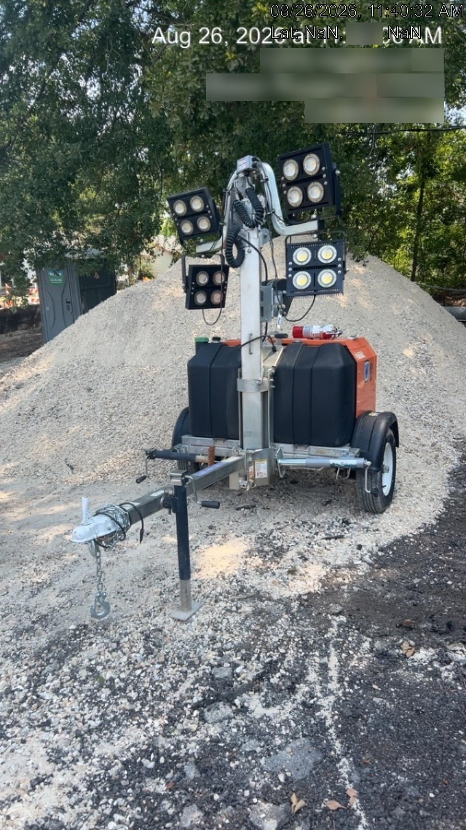 2023 Wanco WLTT-4MM4K Diesel, Deep Sea Controller, Shore Power Plug, Auto Start, (4) 350W LED Floodlights, 4kW Generator, 60 Gal Fuel Tank, 2" Ball, T3