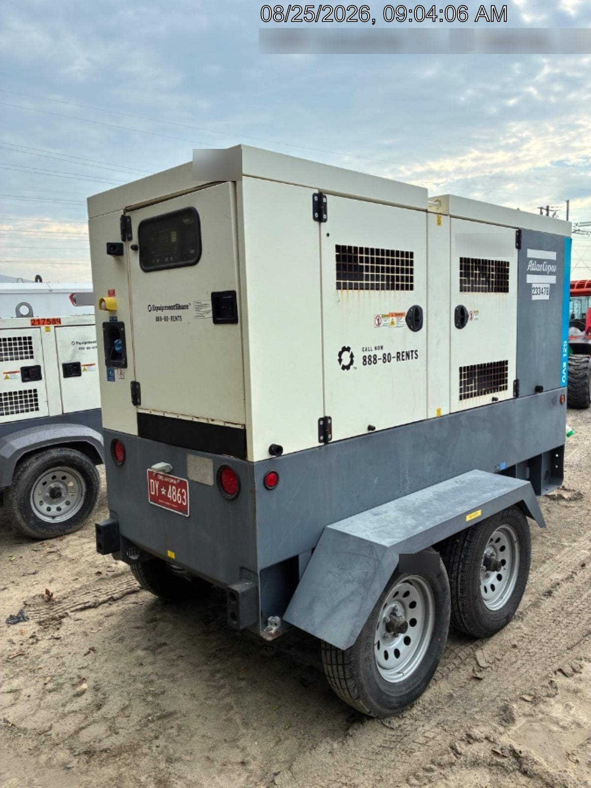 2022 ATLAS COPCO QAS 125