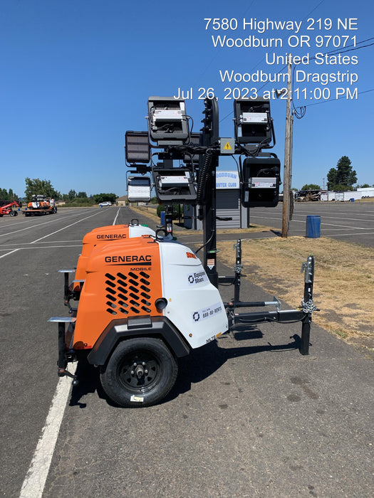 2023 Generac MLT2 Diesel, Flex Switch 120V Input, Powerzone Controller, (4) 320W LED Lights, 4kW Generator, 39.9 Gal Fuel Tank, 2" Ball, T3