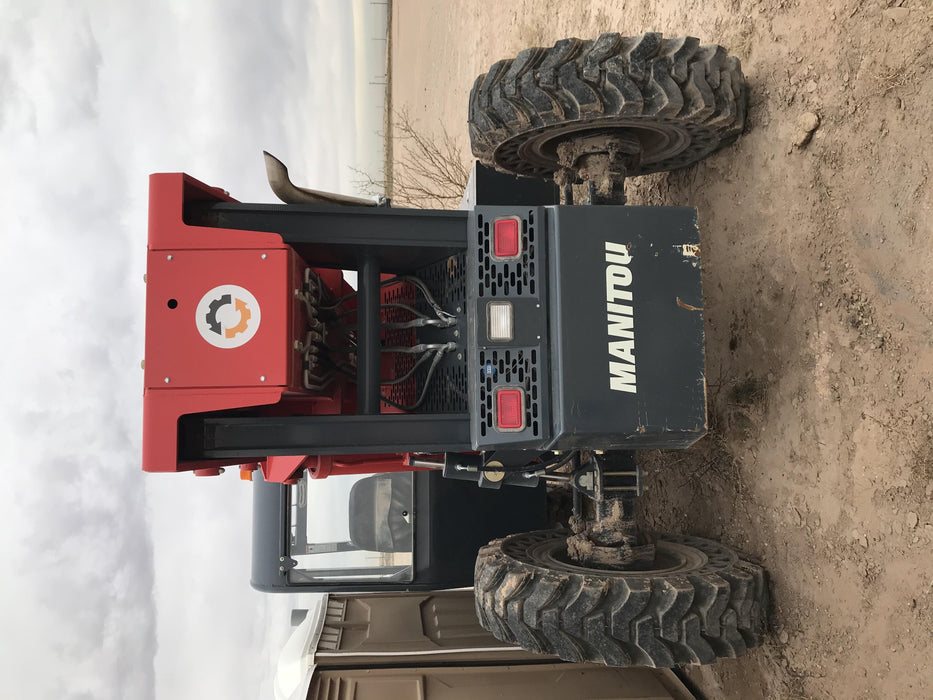 2019 Manitou MTA8044 MTA 8044 - 74 HP T4, Canopy, Worklights/Strobe, Beacon, 66" Carriage, 48" Forks, Solid Tires, Lift Hook, Aux Hydraulics