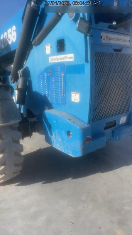 2019 Genie GTH-1056 Genie GTH-1056 w/CAB, Solid Tires, Work Lights, 60" carriage/forks, cab mesh, beacon