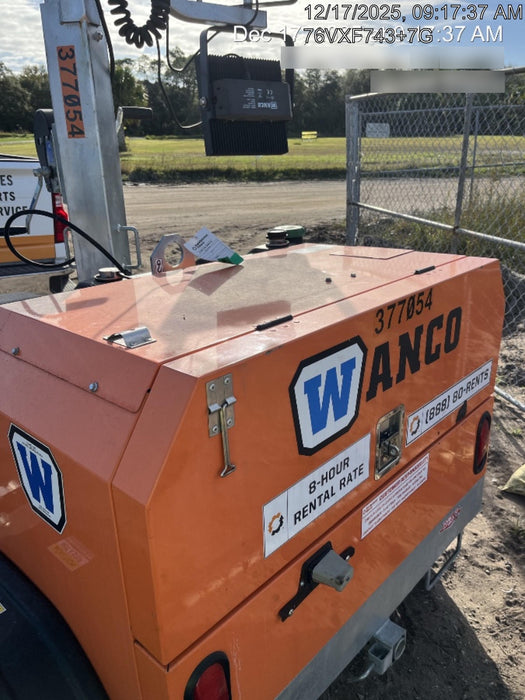2023 Wanco WLTT-4MM4K Diesel, Deep Sea Controller, Shore Power Plug, Auto Start, (4) 350W LED Floodlights, 4kW Generator, 60 Gal Fuel Tank, 2" Ball, T3