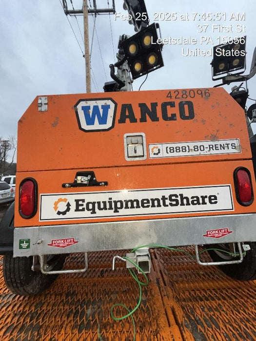 2024 Wanco WLTT-4MM4K Diesel, Deep Sea Controller, Shore Power Plug, Auto Start, (4) 350W LED Floodlights, 4kW Generator, 60 Gal Fuel Tank, 2" Ball, T3