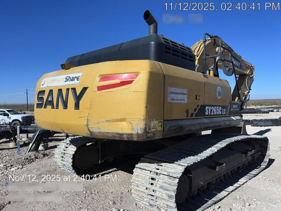 2019 SANY SY265C LC