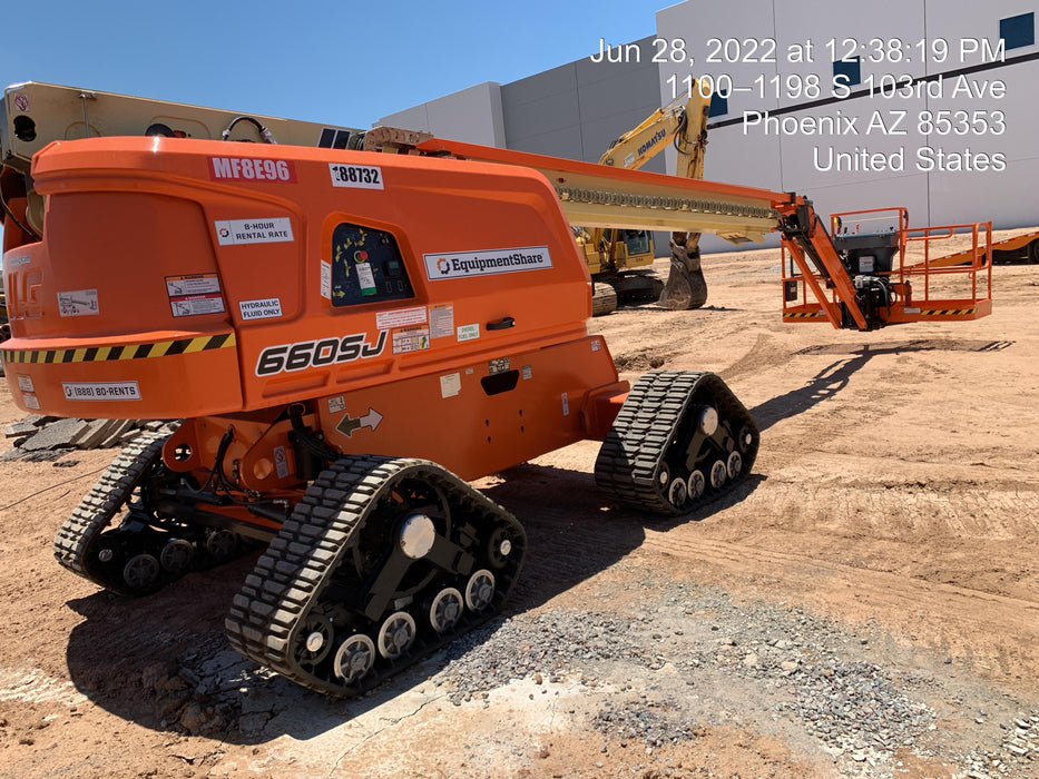 2021 JLG 660SJ Quad Track