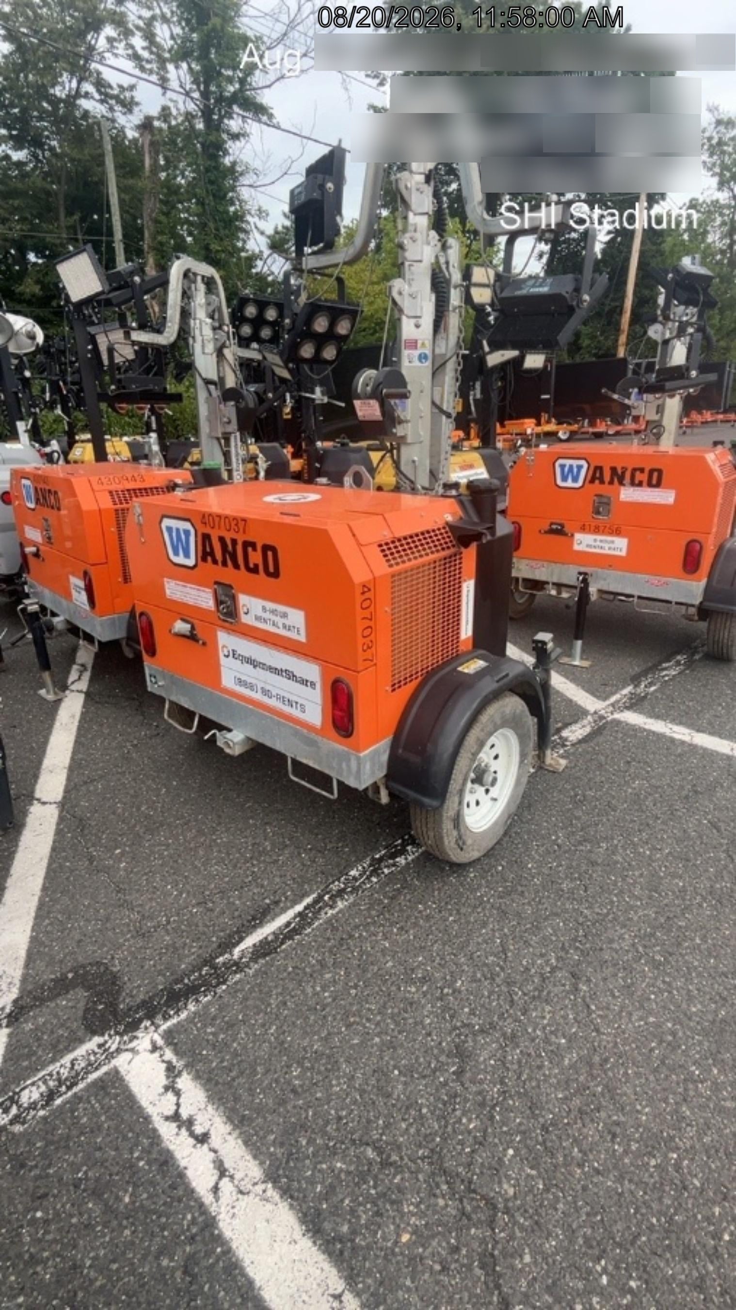 2024 Wanco WLTT-4MM4K Diesel, Deep Sea Controller, Shore Power Plug, Auto Start, (4) 350W LED Floodlights, 4kW Generator, 60 Gal Fuel Tank, 2" Ball, T3