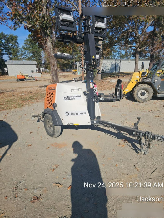 2023 Generac MLT2 Diesel, Flex Switch 120V Input, Powerzone Controller, 
(4) 320W LED Lights, 4kW Generator, 39.9 Gal Fuel Tank, 2" Ball, T3