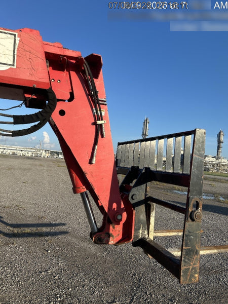 2019 Manitou MTA8044 MTA 8044 - 74 HP T4, Canopy, Worklights/Strobe, Beacon, 66" Carriage, 48" Forks, Solid Tires, Lift Hook, Aux Hydraulics