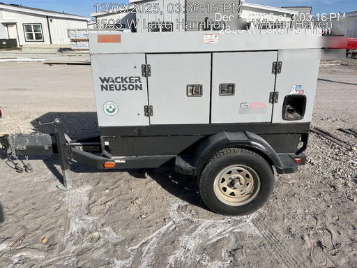 2019 WACKER NEUSON G25