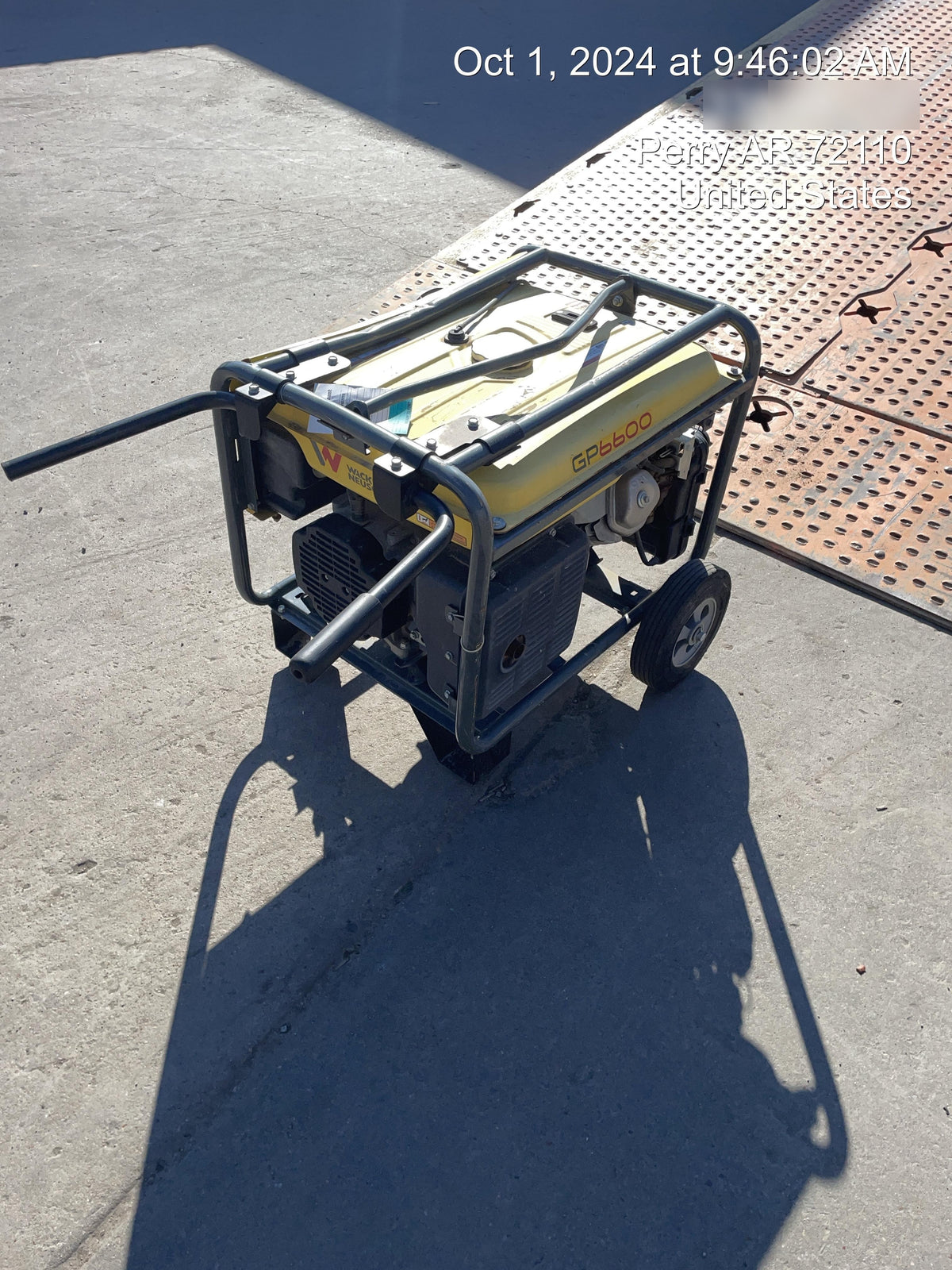 2019 WACKER NEUSON GP6600A