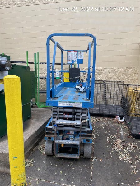2019 Genie GS-1930 Fixed Rails with Chain Entry