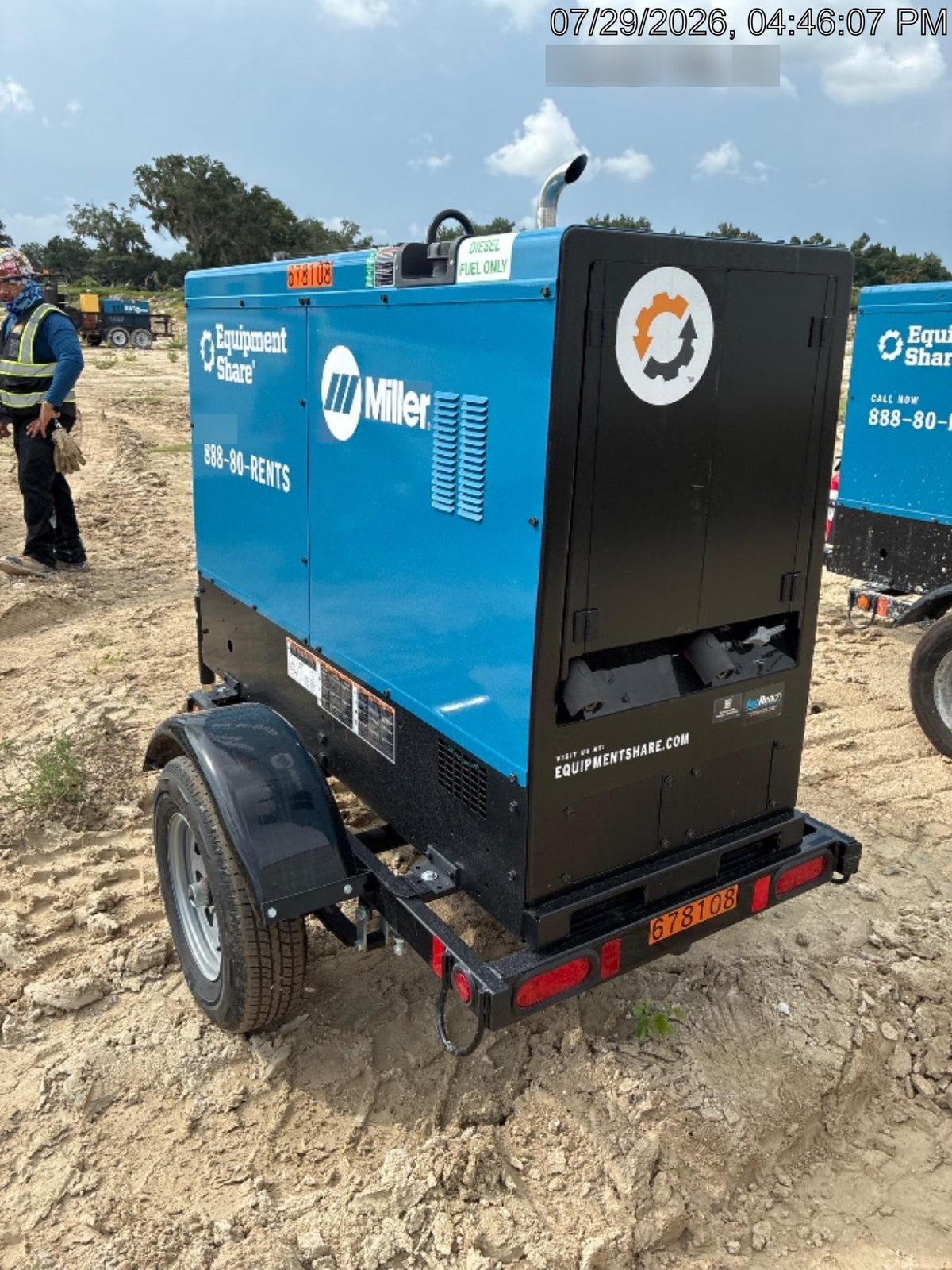 2026 MILLER ELECTRIC BIG BLUE 500