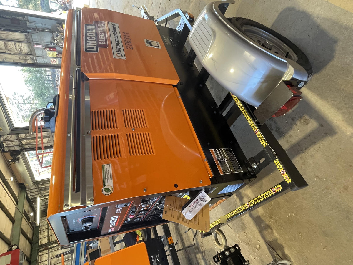 2022 Lincoln Electric LE400 Kubota V1505, Trlr, Cable Rack, Light Kit, ES Decals, T3