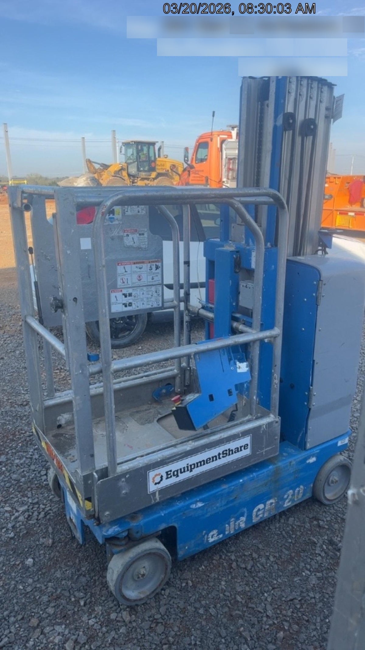 2020 GENIE GR-20