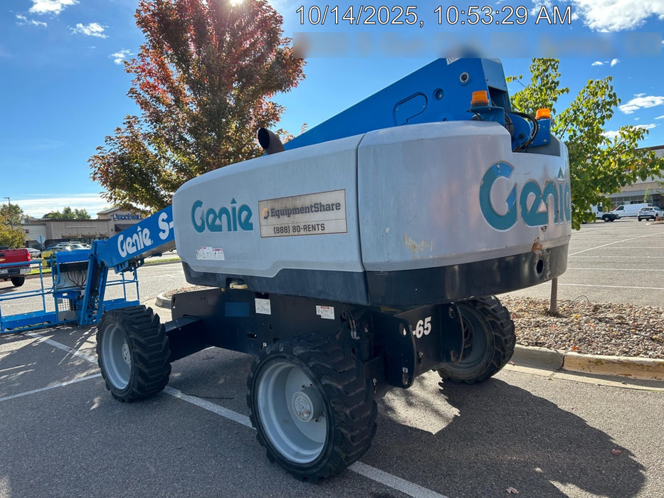 2018 Genie S-65 Genie S-65 w/FF tires, alarm package, panel cradle package