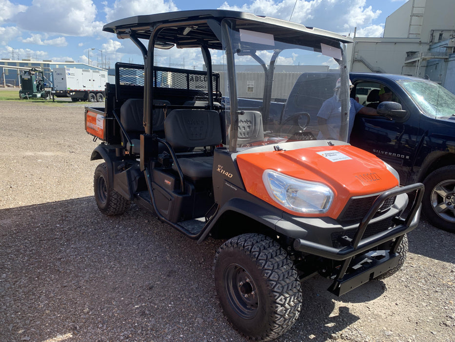 Kubota RTV-X1140W-H Canopy, 4-Seater, Diesel, Windshield Acrylic Clear, Strobe Light, Backup Alarm