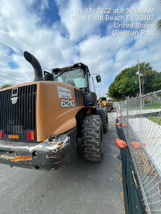 2018 Case 621G CLOSED CAB, JRB 416 STYLE HYD COUPLER