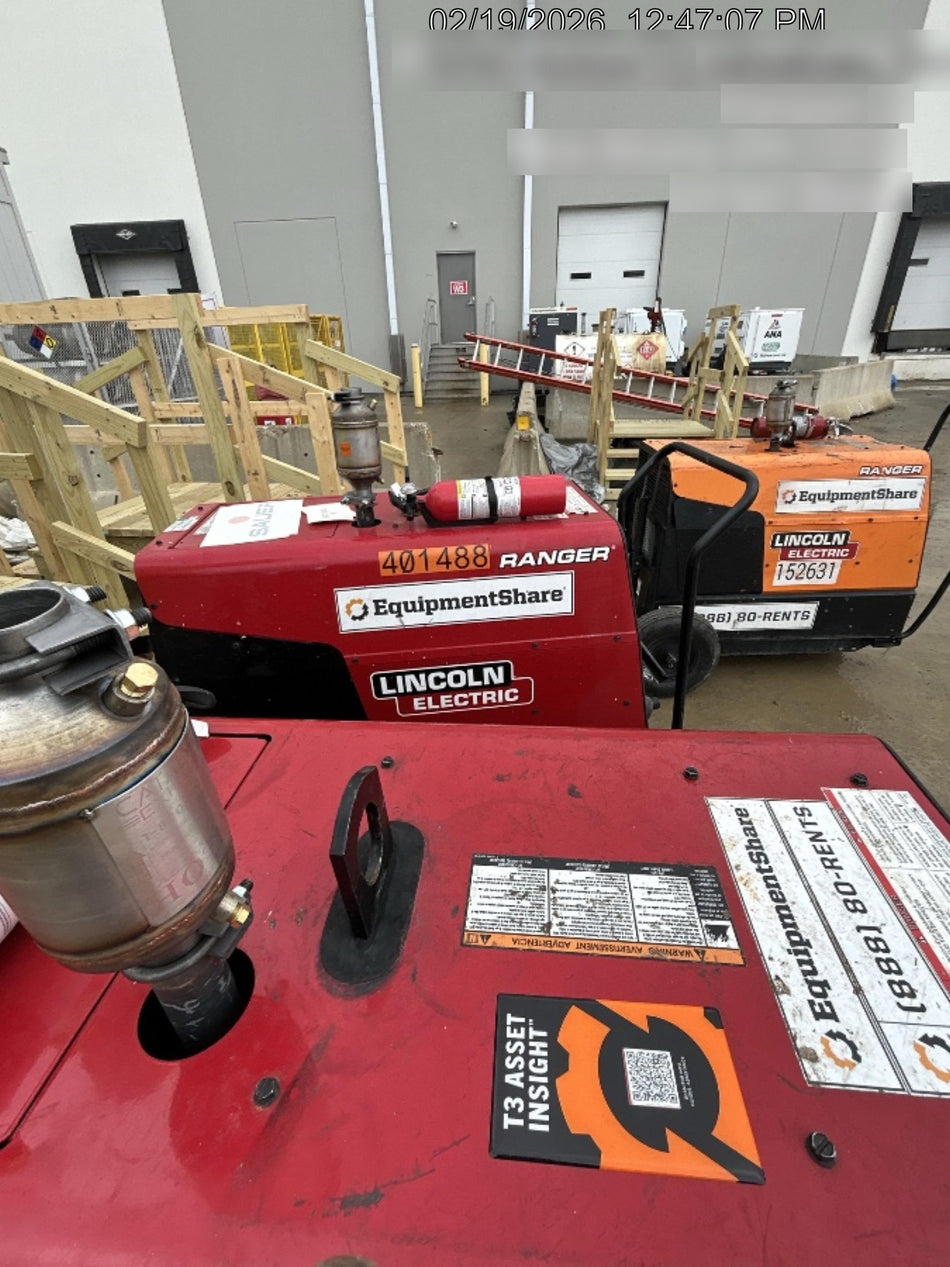 2024 Lincoln Electric Ranger 305 LPG Ranger 305 LPG, Undercarriage, Tank Holder & Strap, 10kw AC Gen, 25hp Kohler LPG Eng