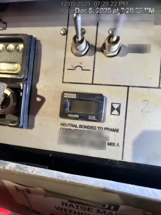 2019 Wacker Neuson LTV6L-MH Standard Options, ES Track Hardware, Fuel Level Sensor