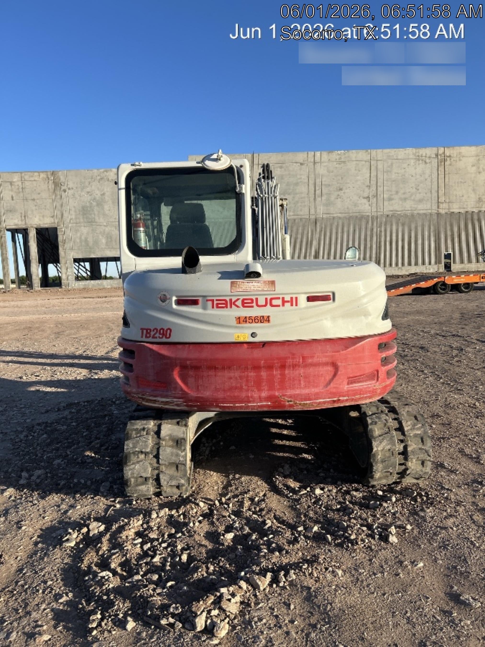 2021 TAKEUCHI TB290C