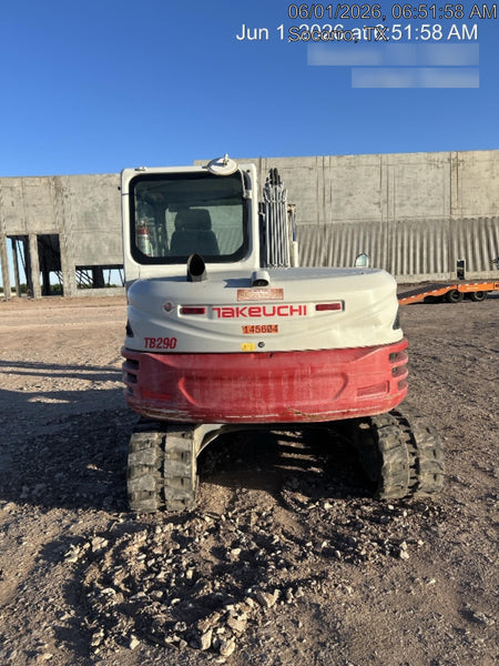 2021 TAKEUCHI TB290C