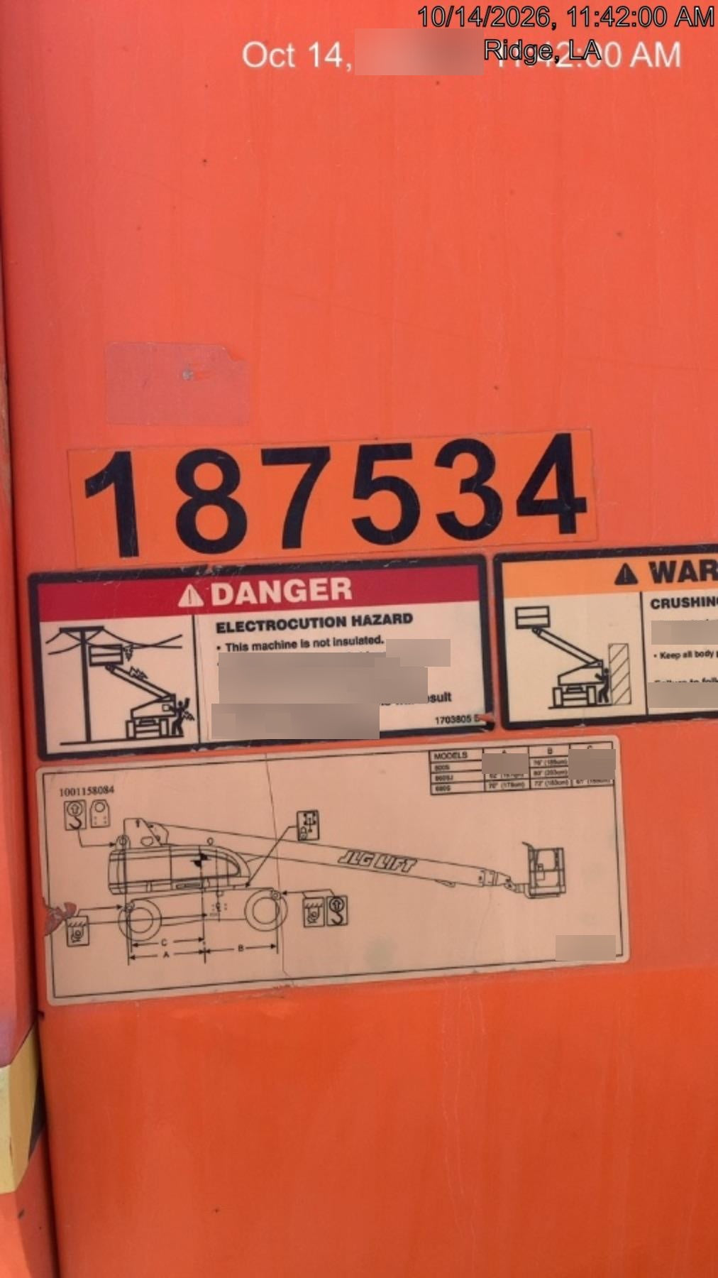 2021 JLG 860SJ
