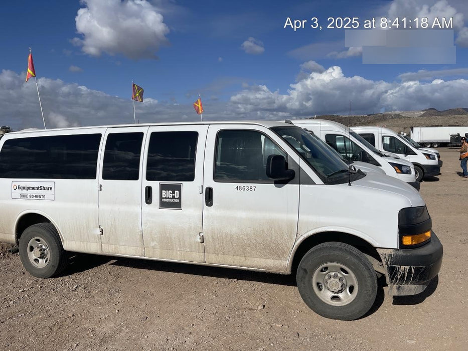 2025 CHEVROLET Express Van - Rental