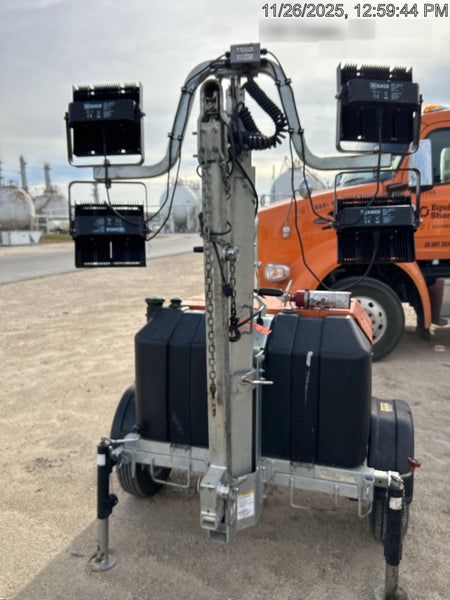 2024 Wanco WLTT-4MM4K Diesel, Deep Sea Controller, Shore Power Plug, Auto Start, (4) 350W LED Floodlights, 4kW Generator, 60 Gal Fuel Tank, 2" Ball, T3