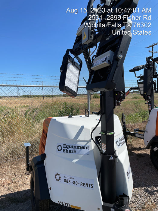 2023 Generac MLT2 Diesel, Flex Switch 120V Input, Powerzone Controller, (4) 320W LED Lights, 4kW Generator, 39.9 Gal Fuel Tank, 2" Ball, T3