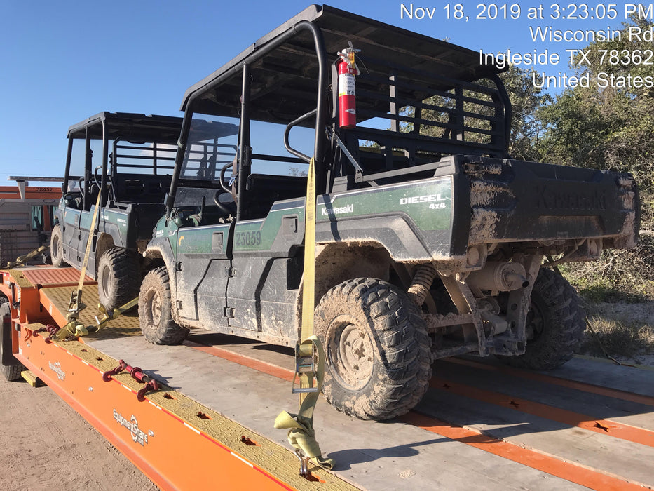 2019 Kawasaki Mule PRO-DXT Movement Alarm, Beacon, Hard Top, ES Track Hardware