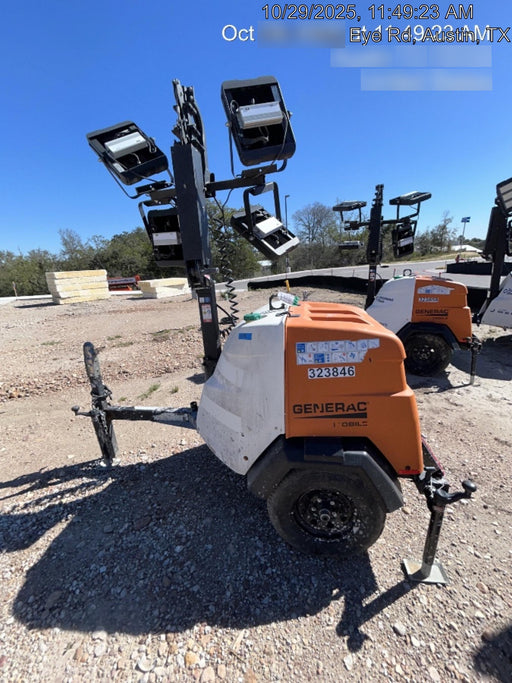 2023 Generac MLT2 Diesel, Flex Switch 120V Input, Powerzone Controller, (4) 320W LED Lights, 4kW Generator, 39.9 Gal Fuel Tank, 2" Ball, T3