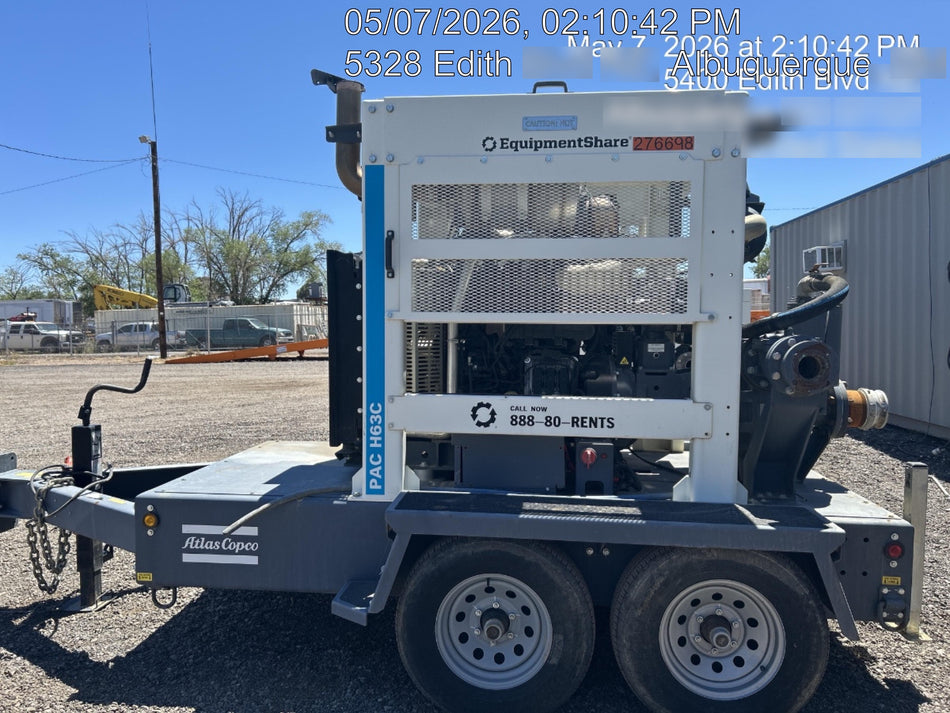 2022 ATLAS COPCO PAC H63 JD