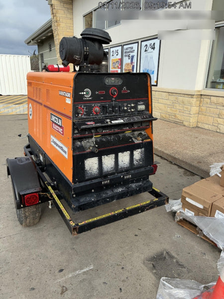 2022 Lincoln Electric Vantage 549X Crosslink Technology, Trailer Mounted, ES Decals, T3