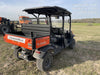 2021 Kubota RTV-X1140W-H Plastic Canopy, Windshield Acrylic Clear, LED Strobe Light, Wire Harness Kit, Back up Alarm