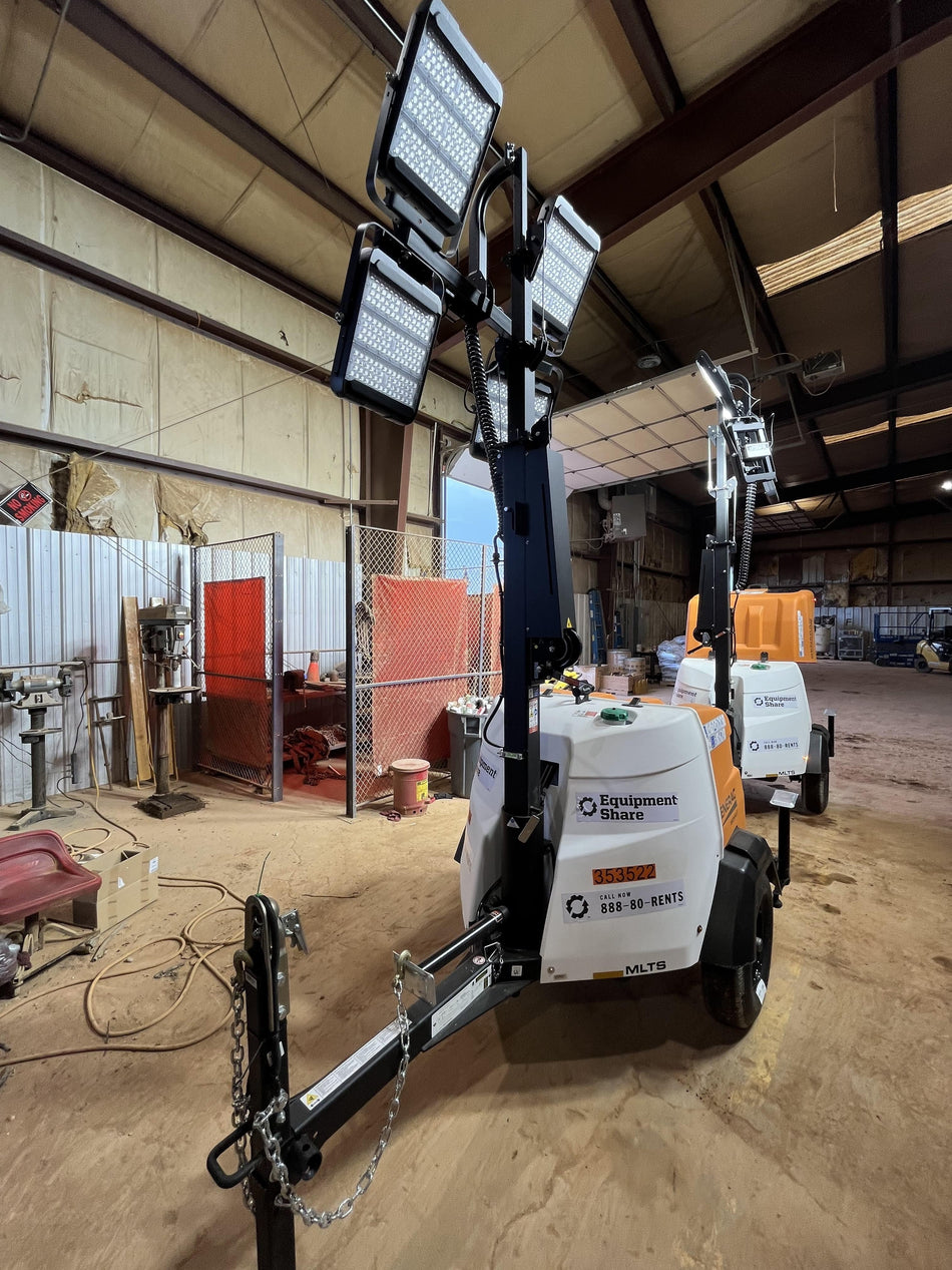 2023 Generac MLT2 Diesel, Flex Switch 120V Input, Powerzone Controller, (4) 320W LED Lights, 4kW Generator, 39.9 Gal Fuel Tank, 2" Ball, T3