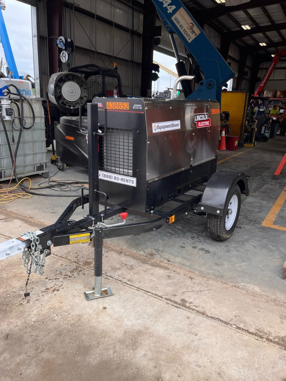 2024 Lincoln Electric LE400 Kubota V1505, Trlr, Cable Rack, Light Kit, ES Decals, T3