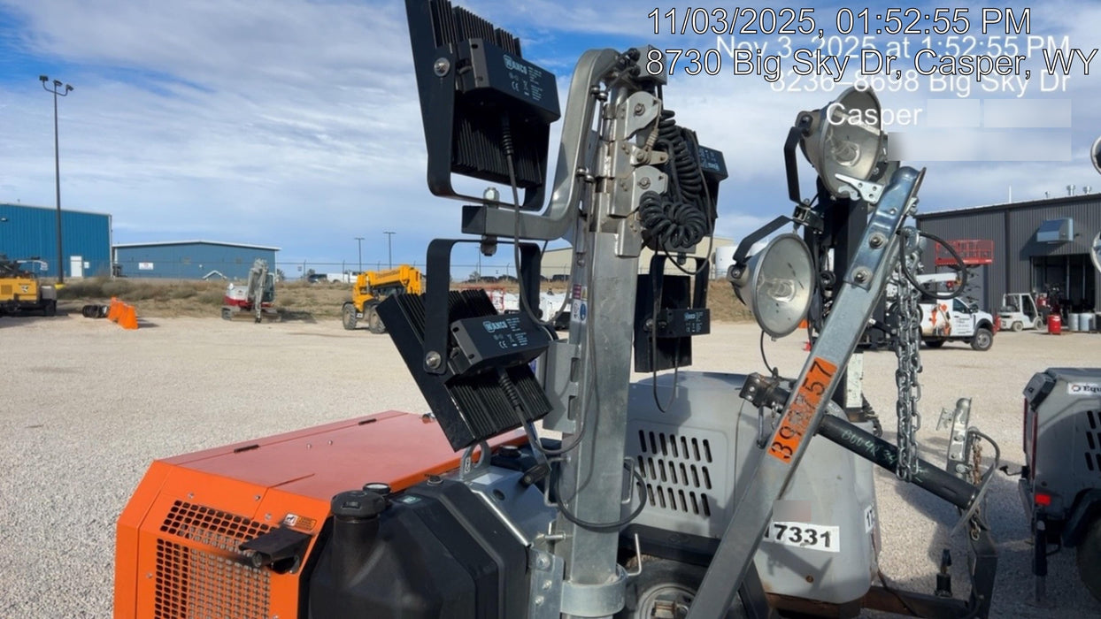 2024 Wanco WLTT-4MM4K Diesel, Deep Sea Controller, Shore Power Plug, Auto Start, (4) 350W LED Floodlights, 4kW Generator, 60 Gal Fuel Tank, 2" Ball, T3