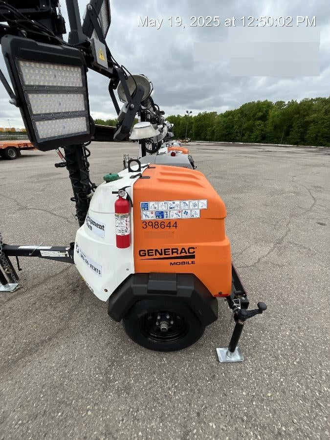 2024 Generac MLT2 Diesel, Flex Switch 120V Input, Powerzone Controller, 
(4) 320W LED Lights, 4kW Generator, 39.9 Gal Fuel Tank, 2" Ball, T3