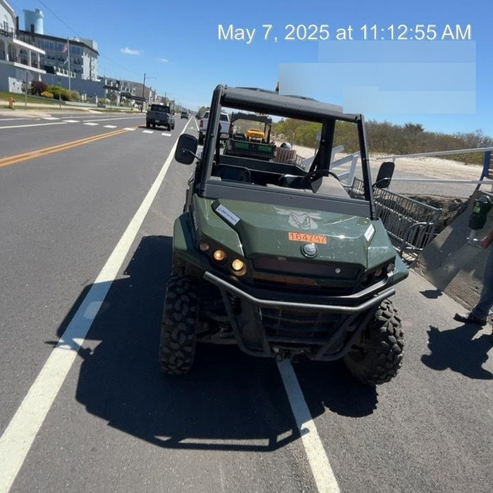 2021 Yanmar YU1000 Canopy, Steel Wheel, Poly WindShield, Beacon, Backup Alarm