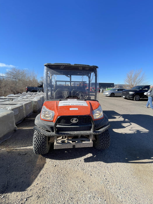 Kubota RTV-X1140W-H Plastic Canopy, Windshield Acrylic Clear, LED Strobe Light, Wire Harness Kit, Back up Alarm