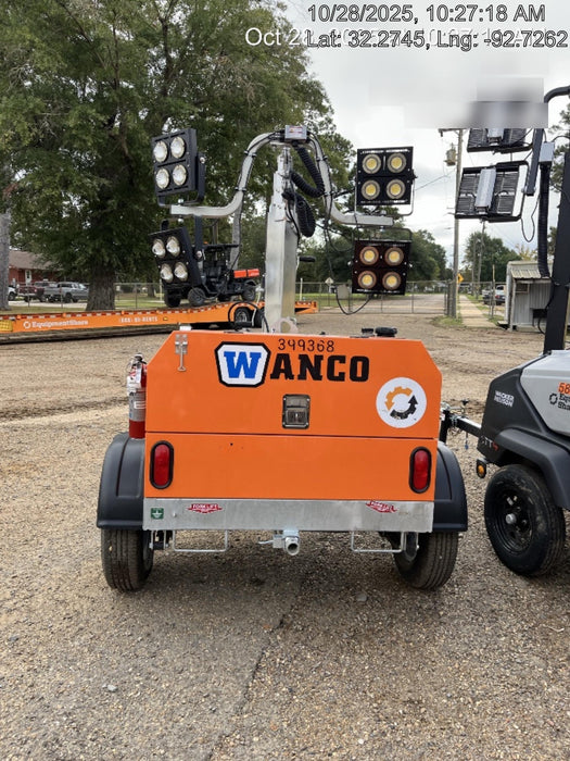 2024 Wanco WLTT-4MM4K Diesel, Deep Sea Controller, Shore Power Plug, Auto Start, (4) 350W LED Floodlights, 4kW Generator, 60 Gal Fuel Tank, 2" Ball, T3